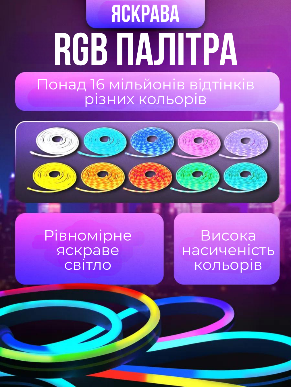 Керування стрічкою зі смартфона